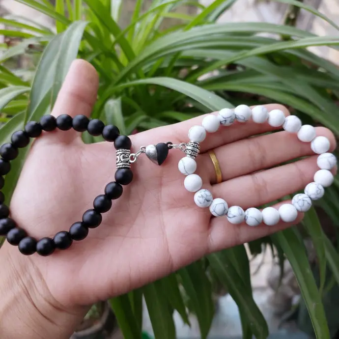 magnetic couple bracelet